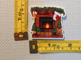 Third view of the Christmas Fireplace Needle Minder