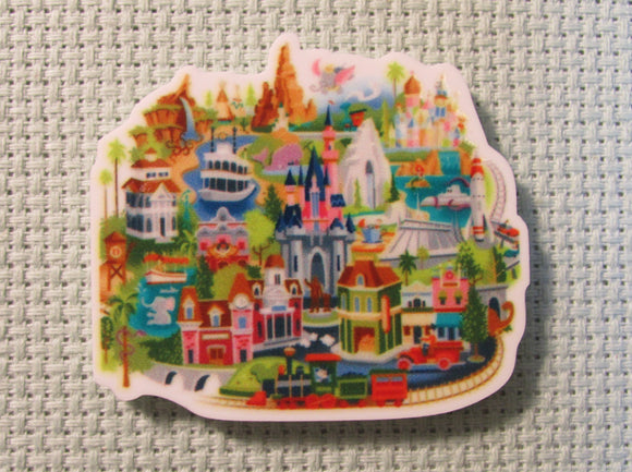 First view of the Disney Map Needle Minder