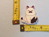 Third view of the Angry Siamese Cat Needle Minder