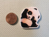 Second view of the Panda Baby Needle Minder
