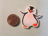 Second view of the Playful Penguin Needle Minder