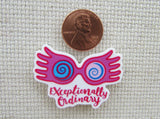 Second view of Exceptionally Ordinary Glasses Needle Minder.