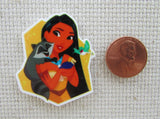 Second view of Pocahontas and Friends Needle Minder.