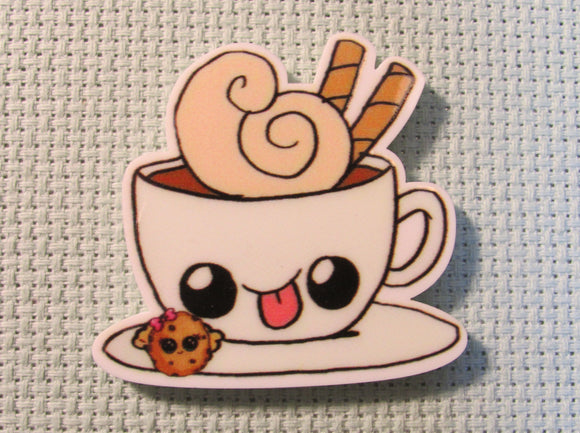 First view of the A Silly Cup of Tea/Coffee Needle Minder