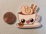 Second view of the A Silly Cup of Tea/Coffee Needle Minder