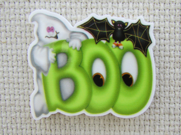 First view of ghostly Boo needle minder.
