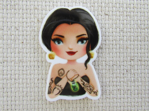First view of Tattooed Evil Queen Needle Minder.