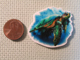 Second view of the Sea Turtle Needle Minder