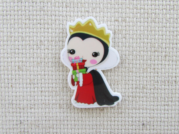 First view of Disney's Evil Queen is Bringing a Christmas Gift Needle Minder.