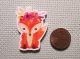 Second view of the Flowery Fox Needle Minder