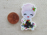Second view of Ursula is all Ready for Christmas Needle Minder.