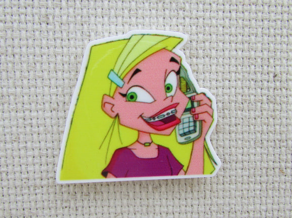 First view of Chatty Girl Needle Minder.