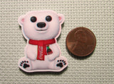 Second view of the Coca Cola Polar Bear Needle Minder