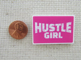 Second view of Hustle Girl Needle Minder.