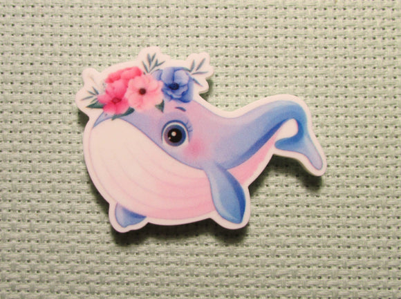 First view of the Blue Whale Needle Minder