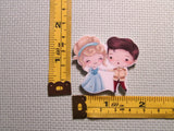 Third view of the Cinderella and Prince Charming Needle Minder