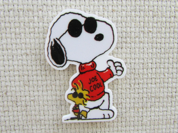 First view of Joe Cool Snoopy with Woodstock Needle Minder.