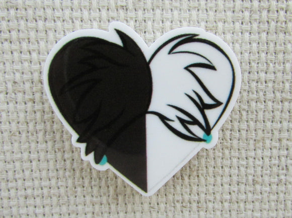 First view of Cruella Themed Heart Needle Minder.