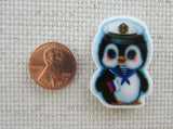 Second view of Sailor Penguin Needle Minder.