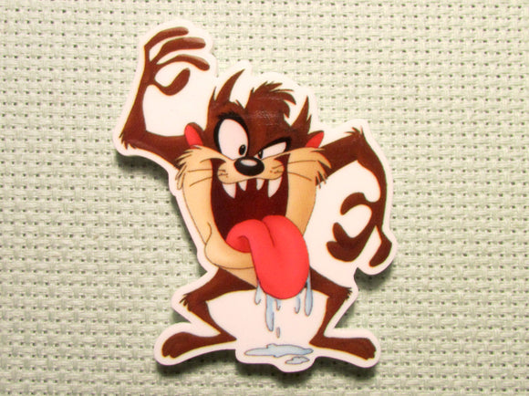 First view of the Tazmanian Devil Needle Minder