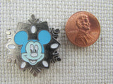 Second view of Mickey Head in a Snowflake Needle Minder.