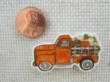 Second view of Orange Harvest Truck Needle Minder.