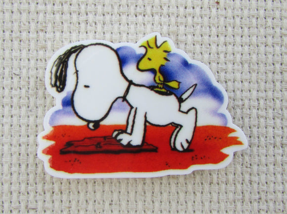 First view of Exercise Snoopy Needle Minder.