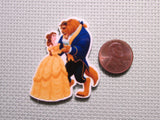 Second view of the Beauty and the Beast Needle Minder