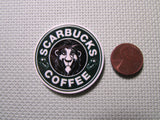 Second view of the Scarbucks Coffee Needle Minder