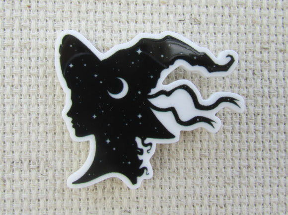 First view of Witch Head Silhouette Needle Minder.