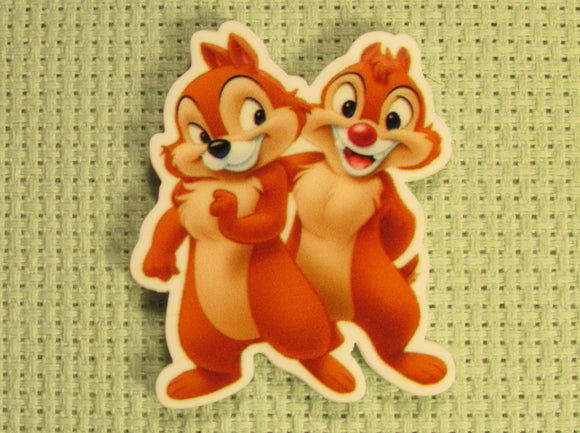 First view of the Chip and Dale Needle Minder