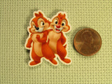 Second view of the Chip and Dale Needle Minder