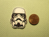 Second view of storm trooper needle minder.