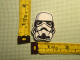 Third view of storm trooper needle minder.