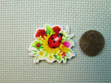 Second view of the Ladybug Needle Minder