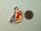 Second view of the Lady and The Tramp Needle Minder