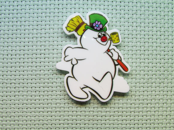 First view of the Frosty the Snowman Needle Minder