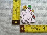 Third view of the Frosty the Snowman Needle Minder