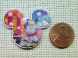 Second view of the Dumbo Mouse Head Needle Minder