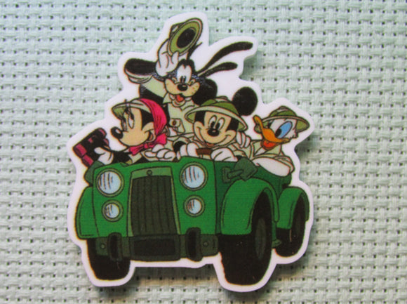 First view of the Mickey and Friends on Safari Needle Minder