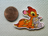 Second view of the Bambi and Thumper Needle Minder
