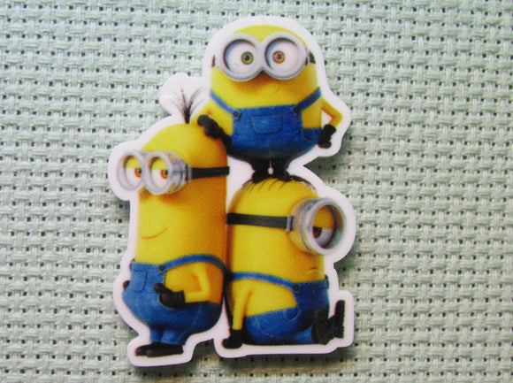 First view of the A Trio of Minions Needle Minder